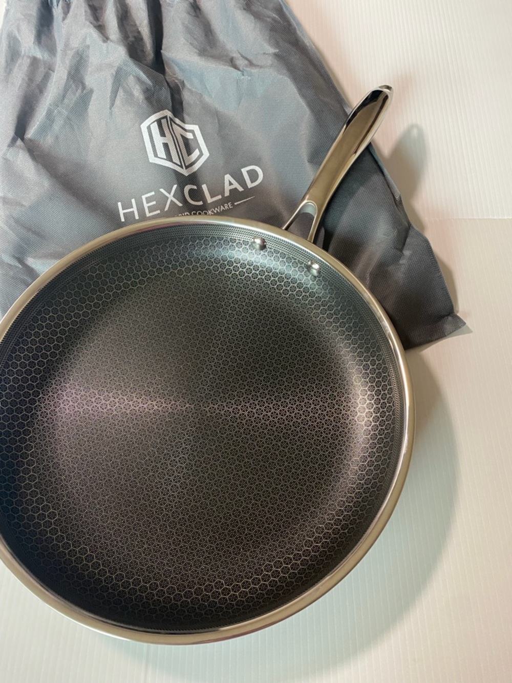 HexClad Gordon Ramsay 12” Fry Pan hybrid cookware New In Bag